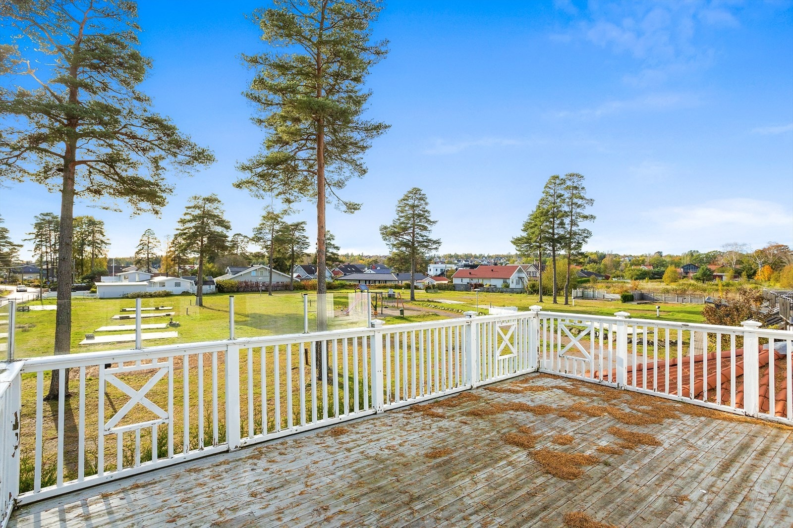 God oversikt fra terrasse Galleribilde