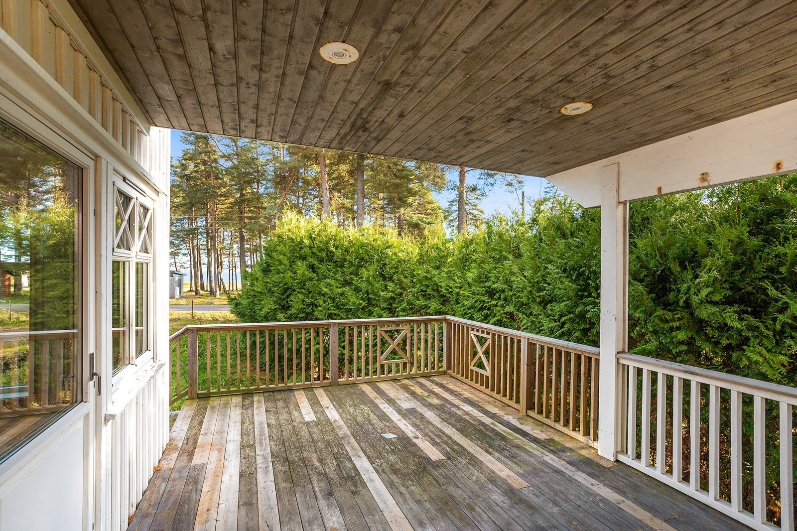 Stor terrasse Galleribilde