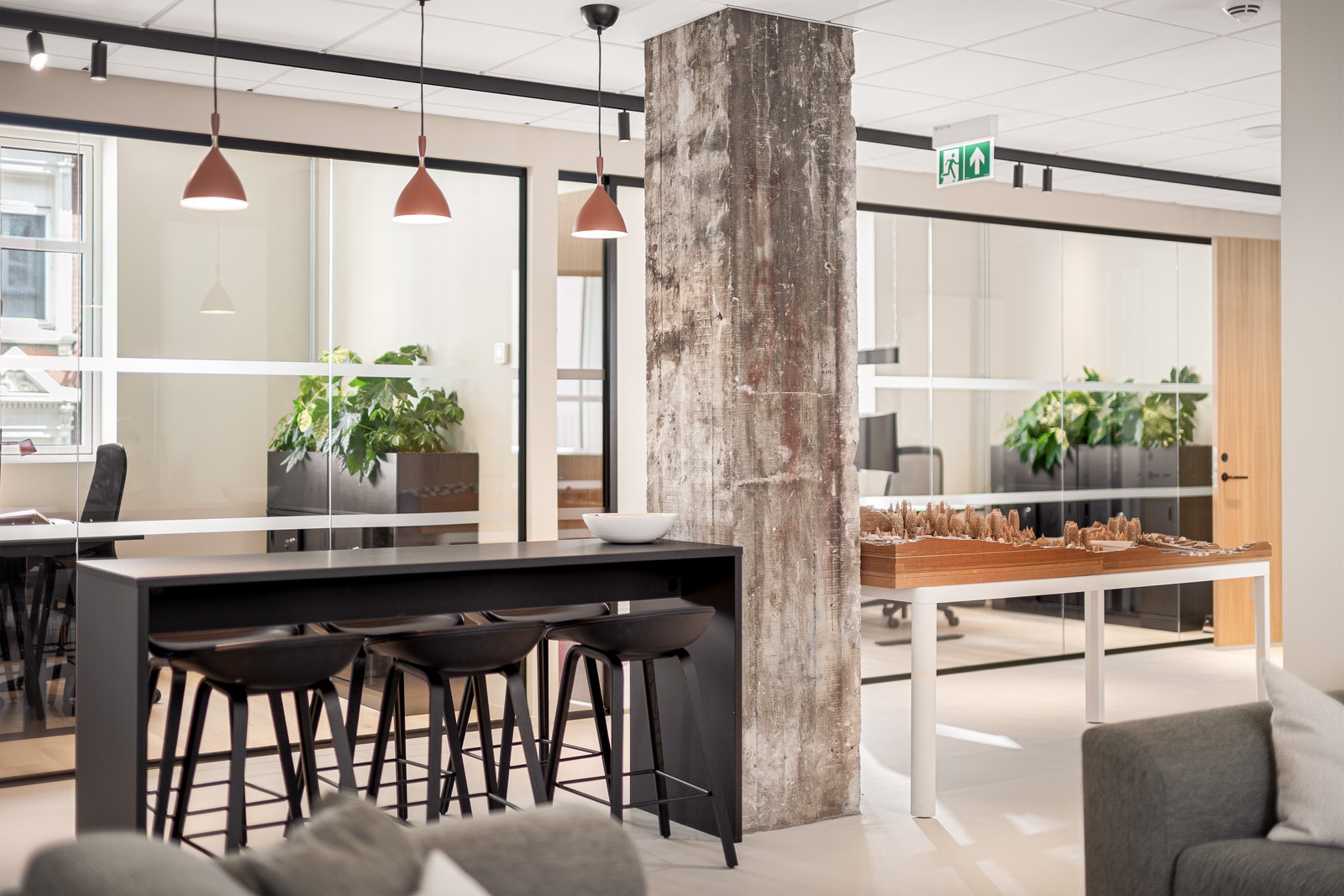 Loungeområde Galleribilde