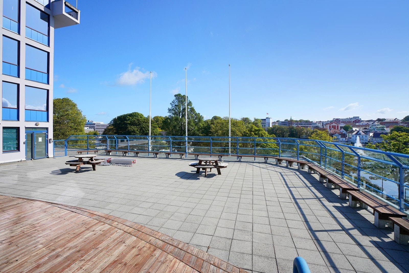 Felles takterrasse Galleribilde