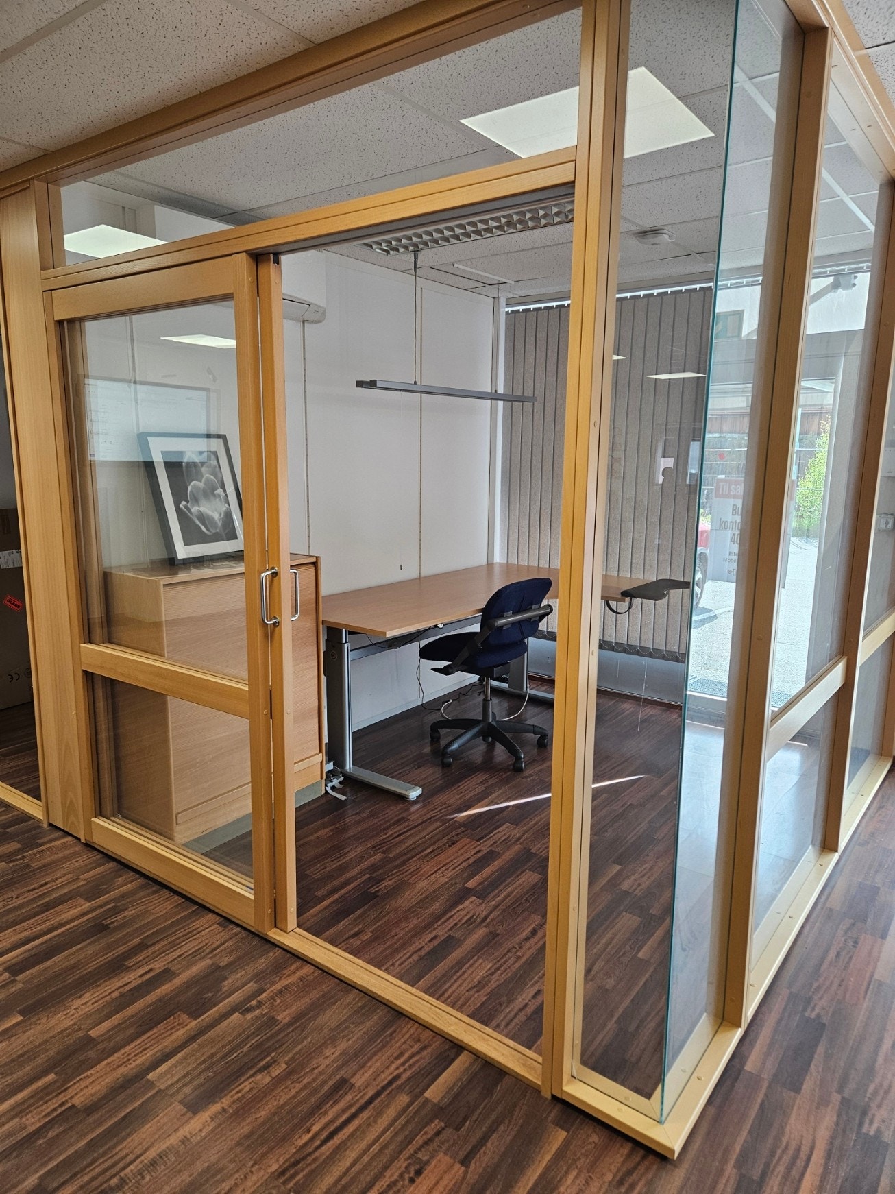 Kontorplasser med varierende størrelse Galleribilde