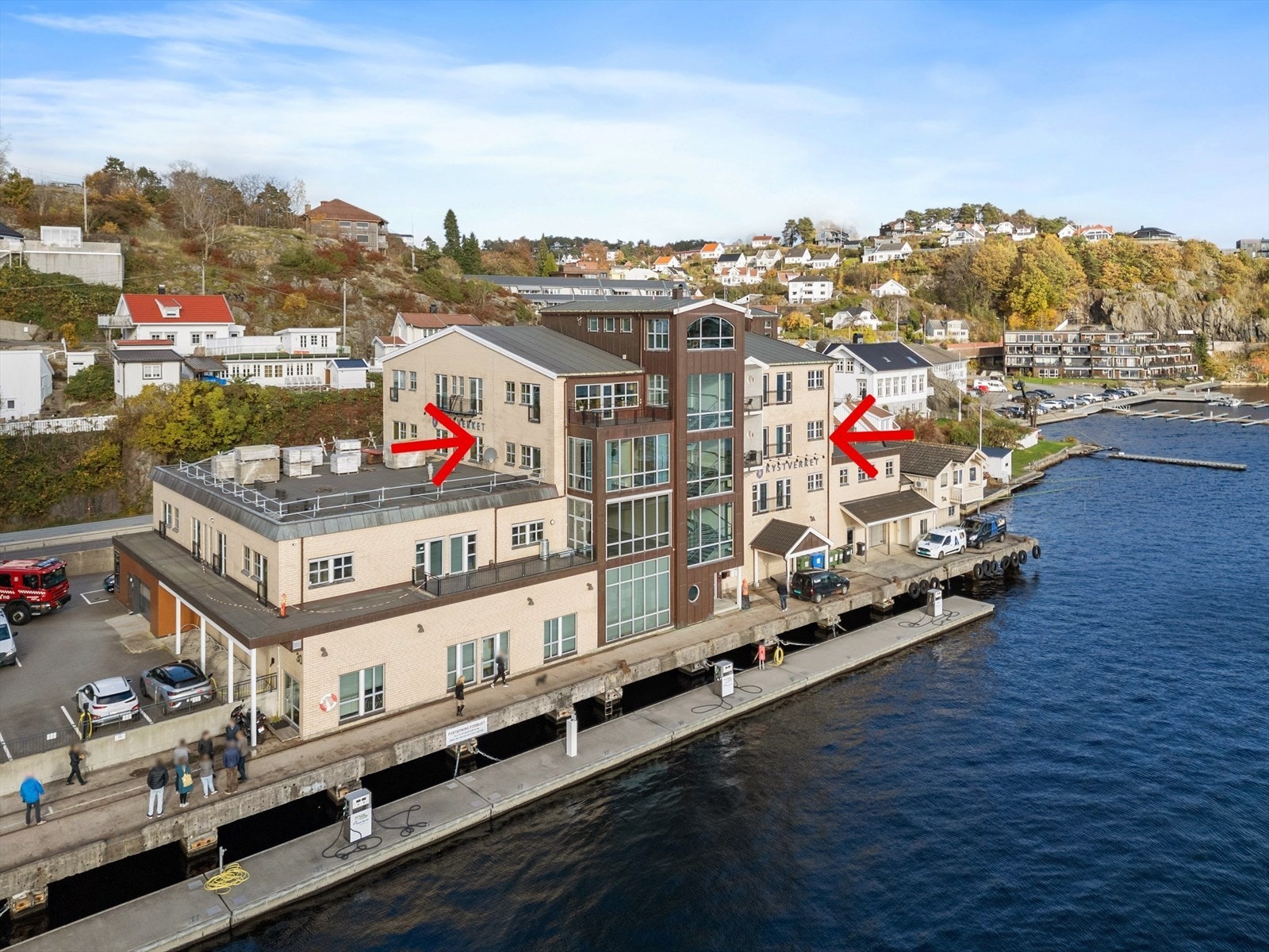 Eiendomsmegler Norge Næring har gleden av å presentere for leie noen flotte kontorlokaler sjønært og med utsikt til Tromøysundet..jpg Galleribilde