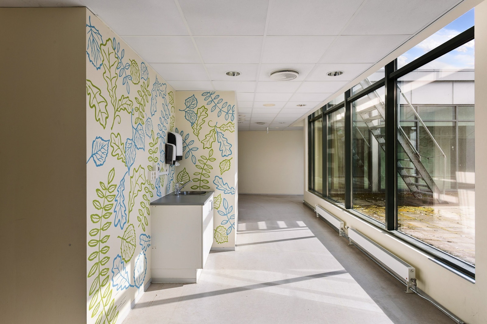 Lokalene kan innredes og tilpasses iht. leietakers ønsker og behov. Galleribilde