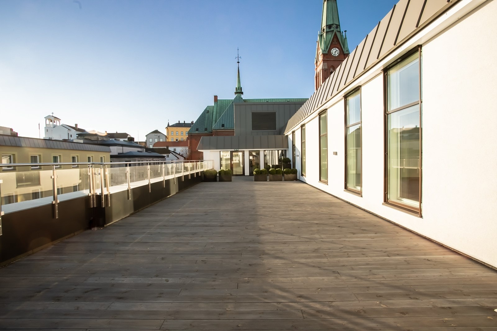 Takterasse Galleribilde