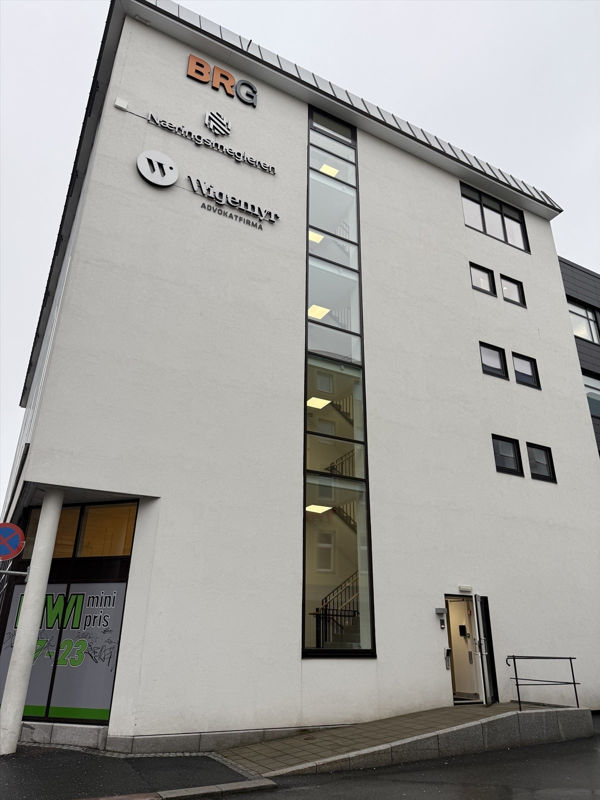 Mulighet for god logoeksponering, sett fra Frierigangen Galleribilde