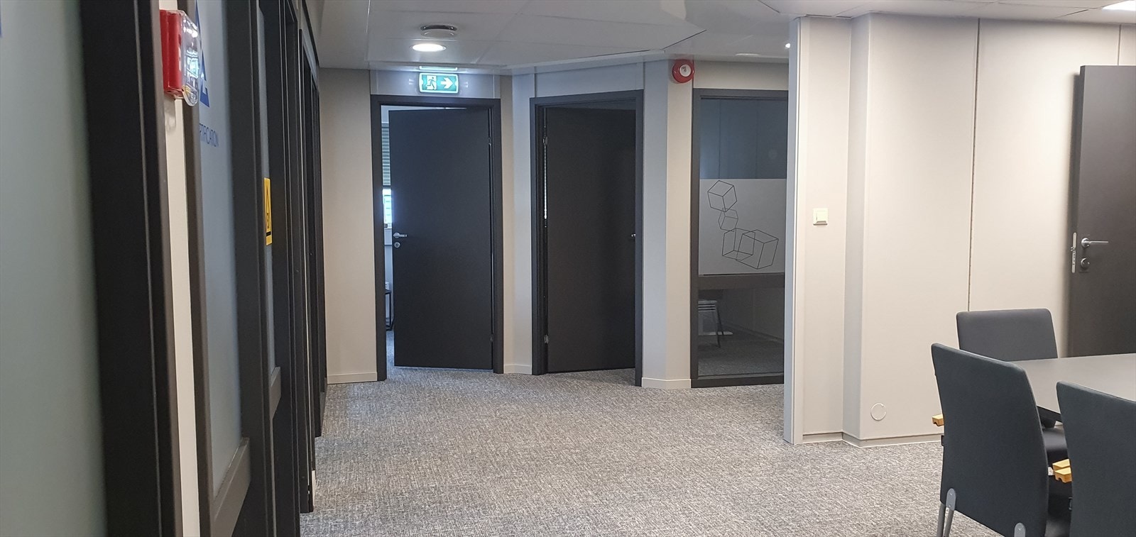 Eksempel på standard fra nyoppusset lokalet i 1. etg. Galleribilde