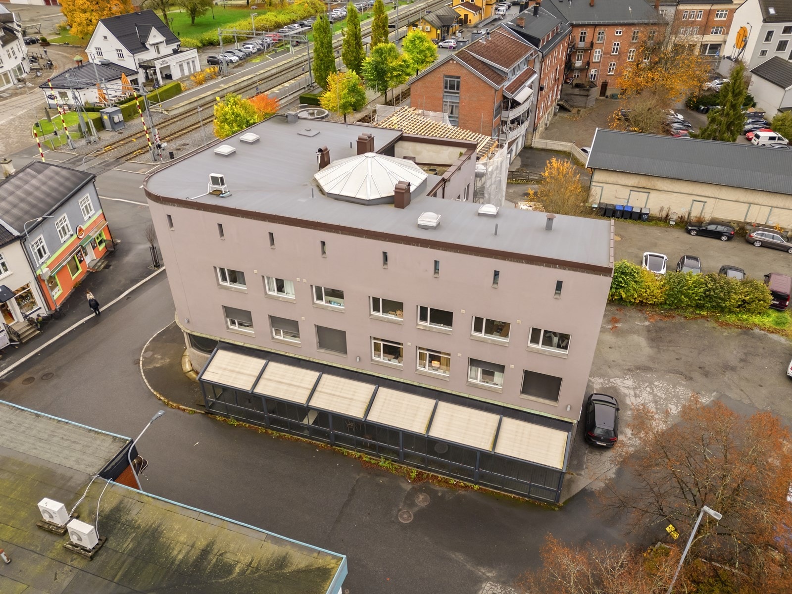 Dronefoto Galleribilde