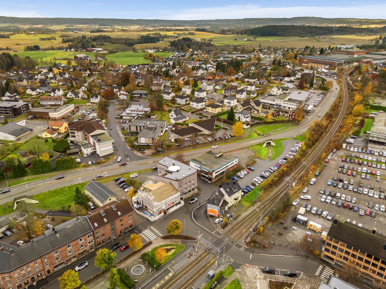 Dronefoto Galleribilde