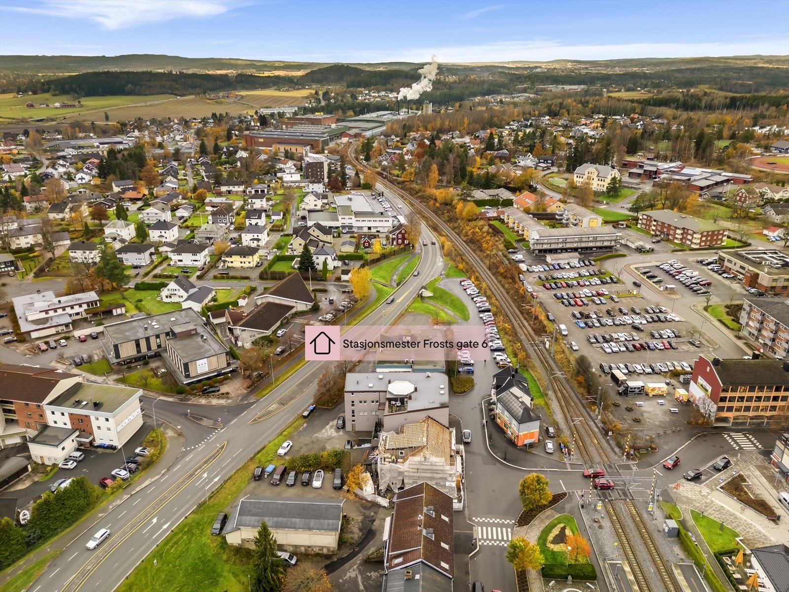 Dronefoto Galleribilde