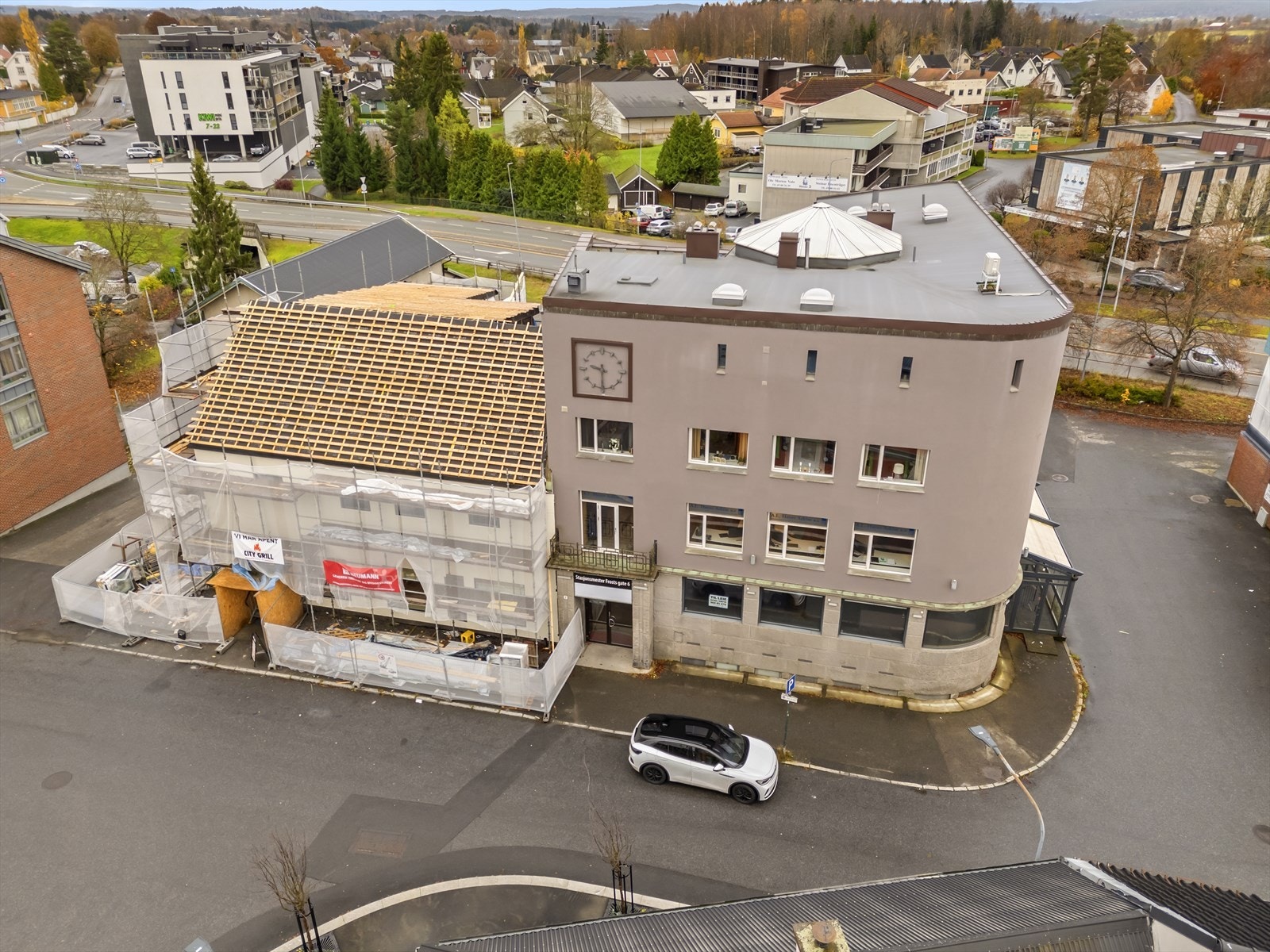 Dronefoto Galleribilde