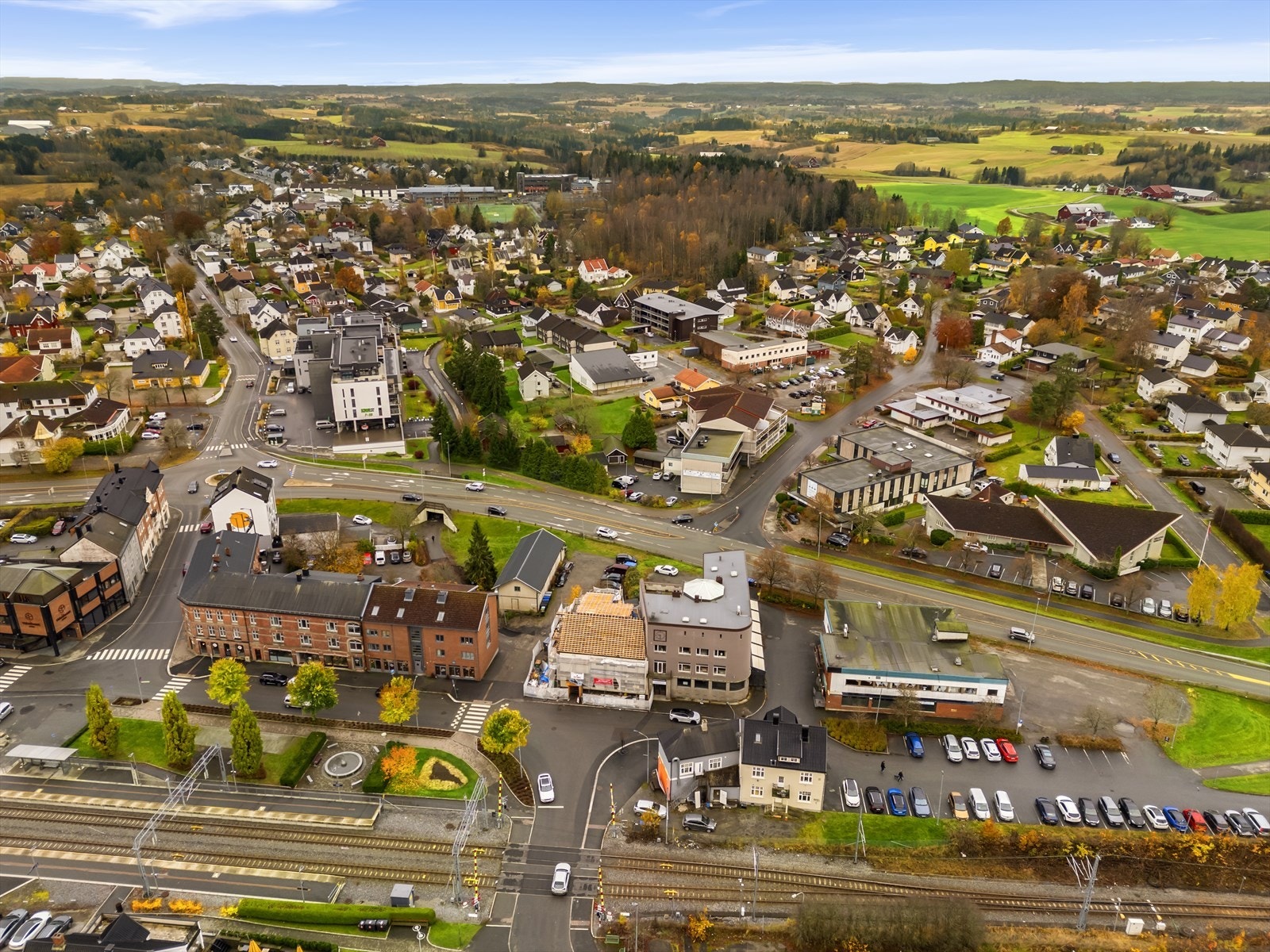 Dronefoto Galleribilde