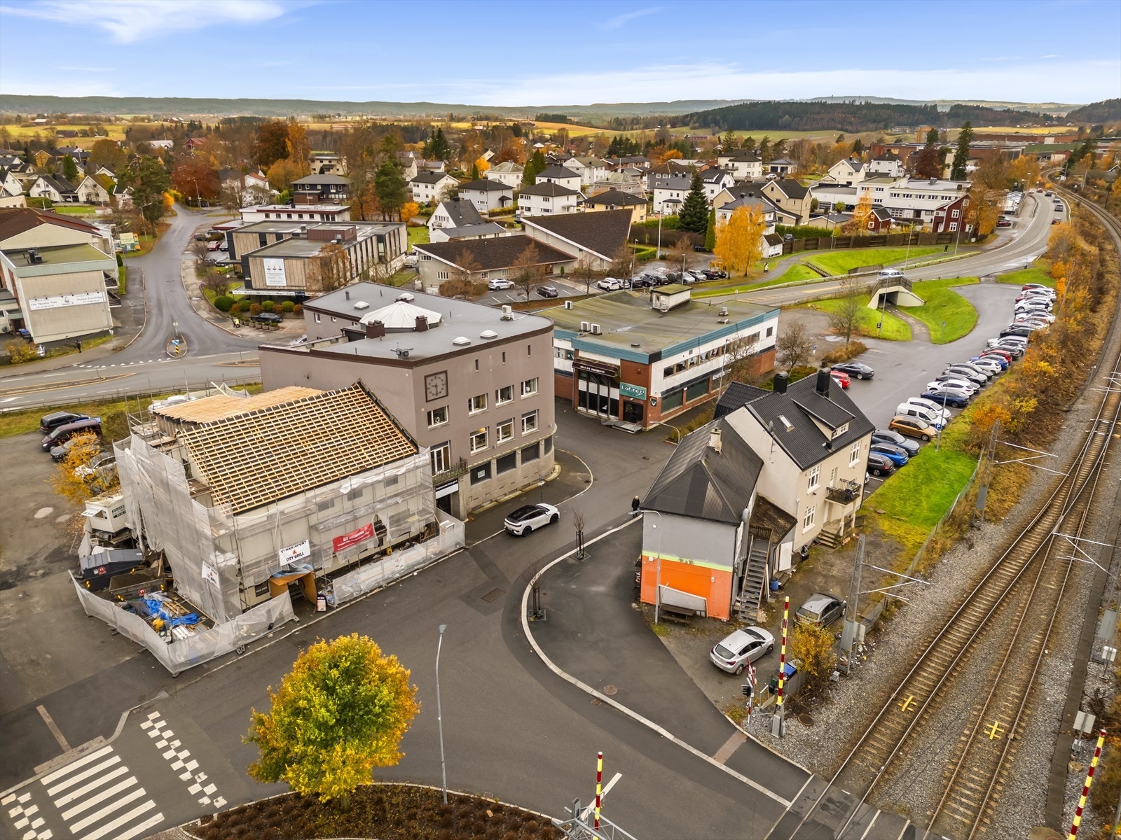 Dronefoto Galleribilde