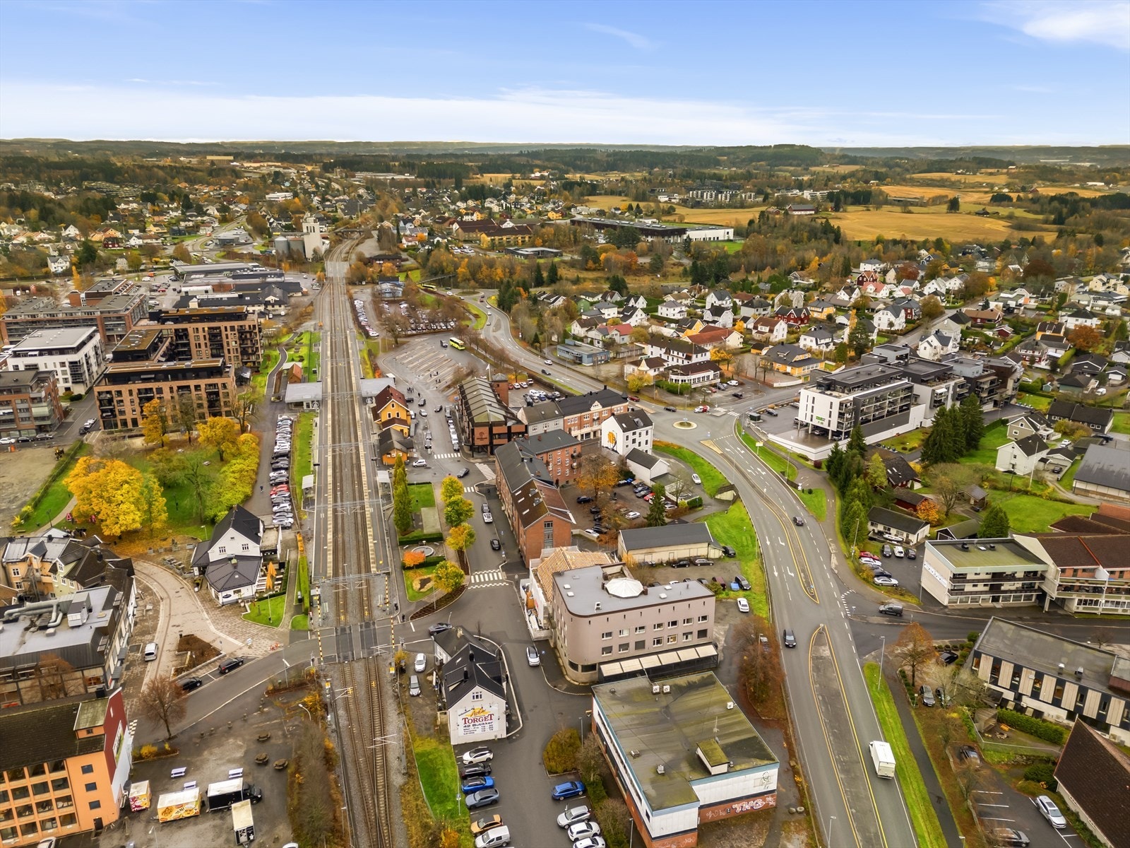 Dronefoto Galleribilde