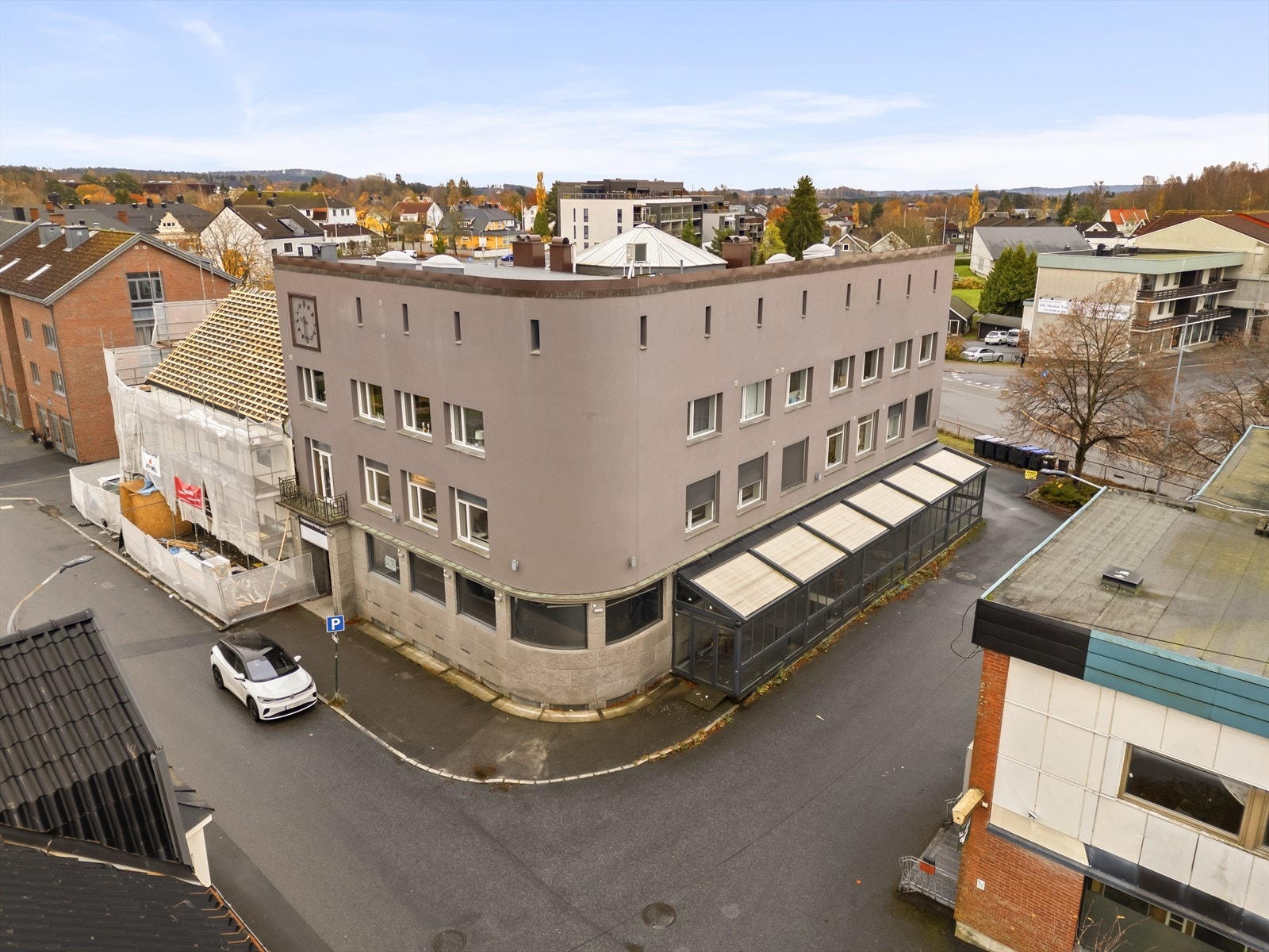 Dronefoto Galleribilde