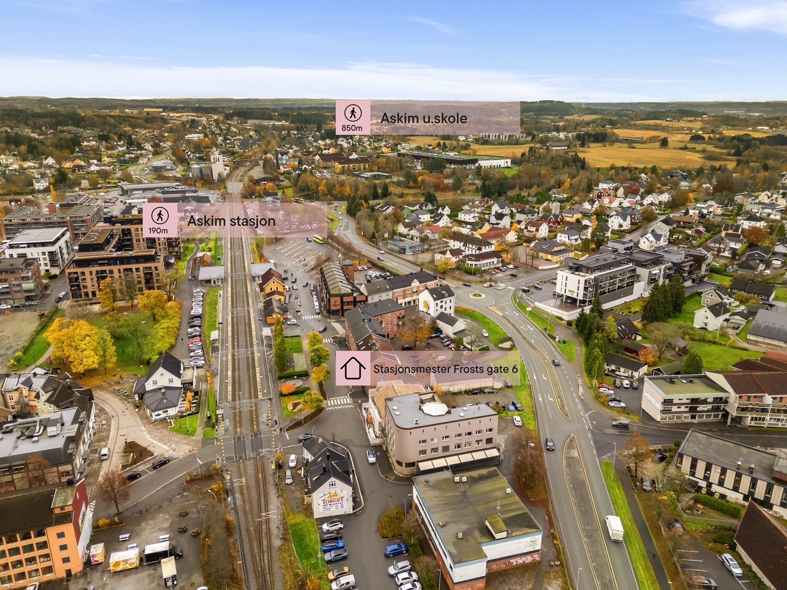 Dronefoto Galleribilde