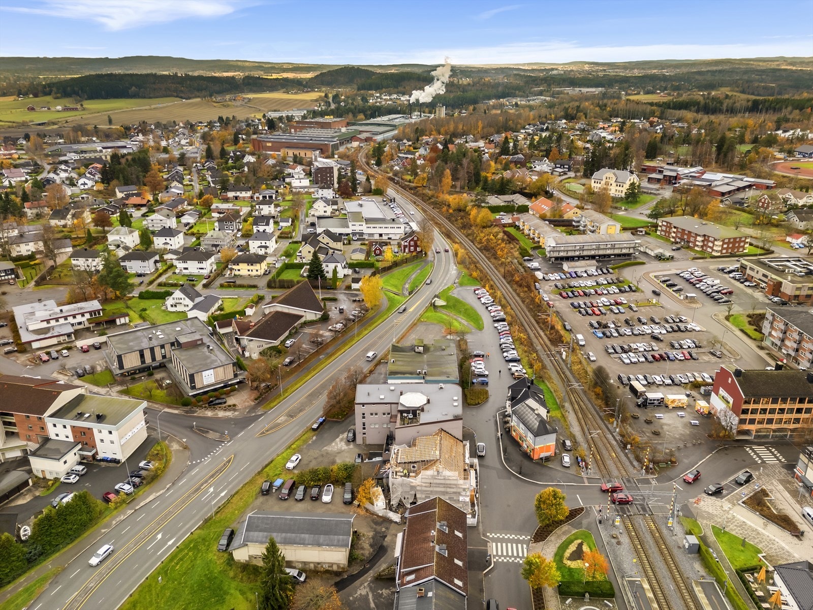 Dronefoto Galleribilde