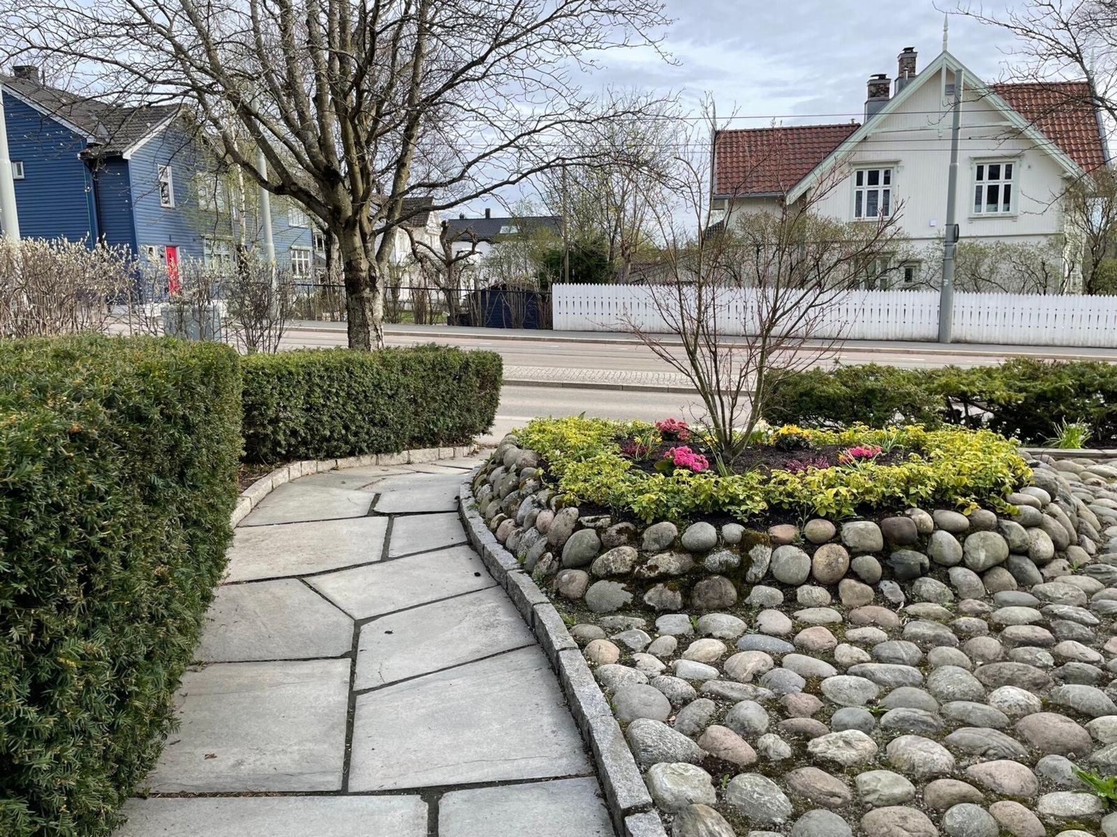 Velstelt uteområde Galleribilde