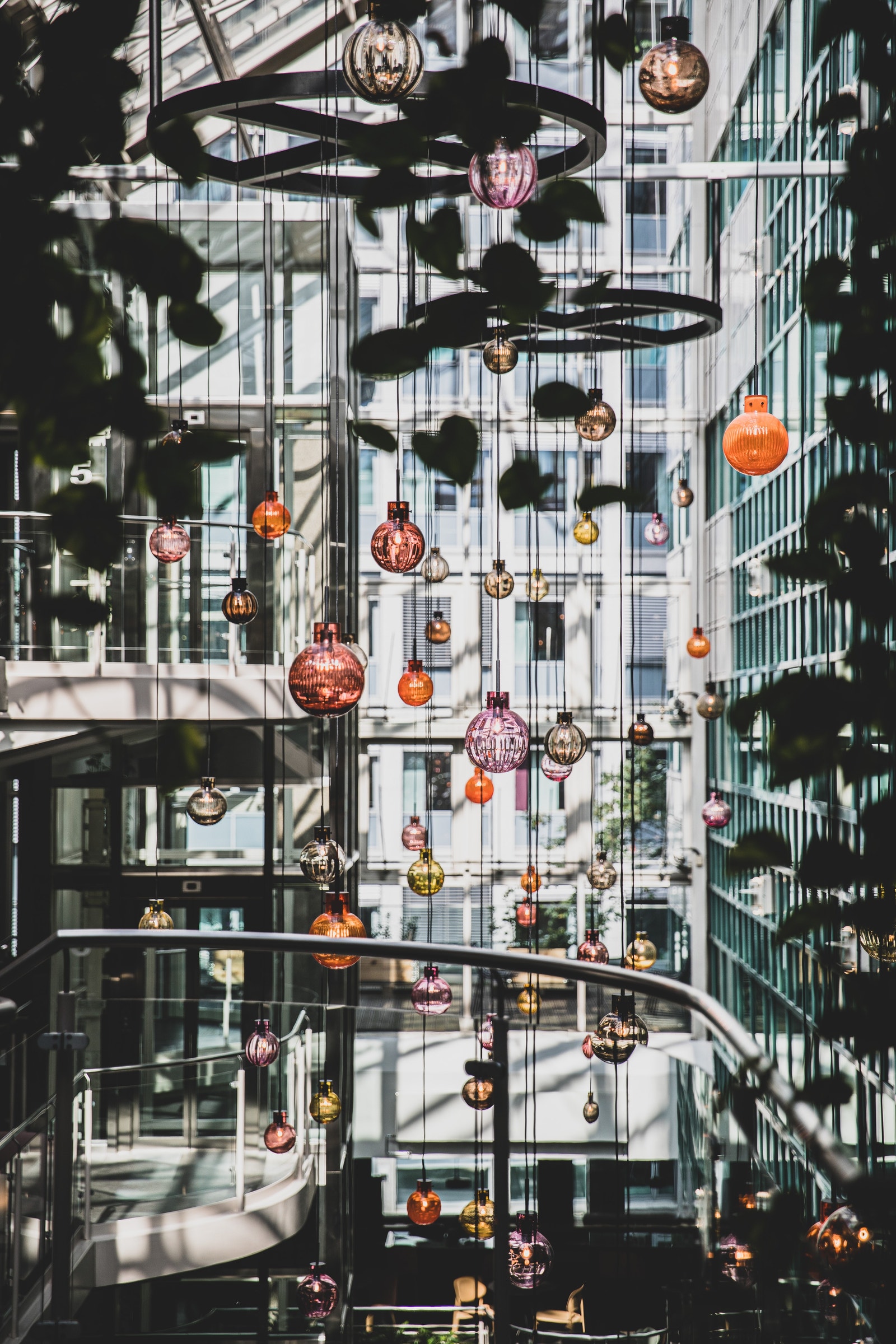 Detalj fra personal restauranten. Galleribilde