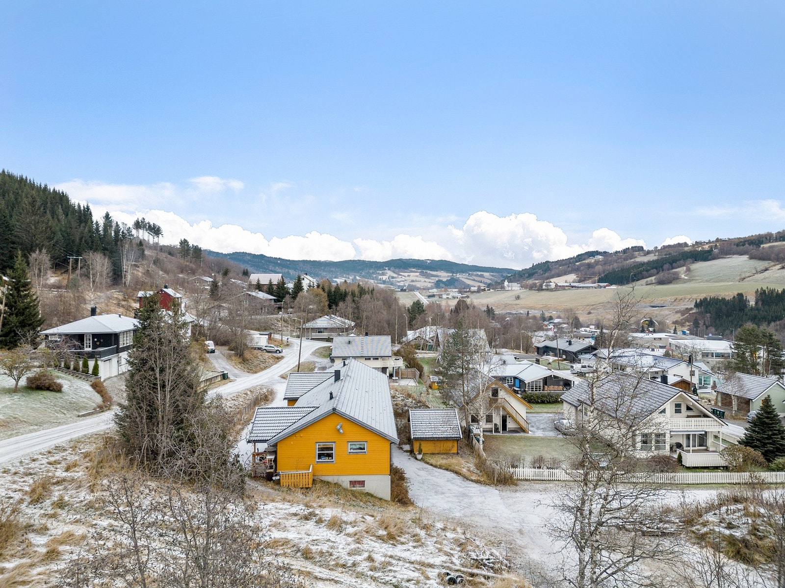 Trondheim sentrum befinner seg ca. én time nord for Soknedal. Galleribilde