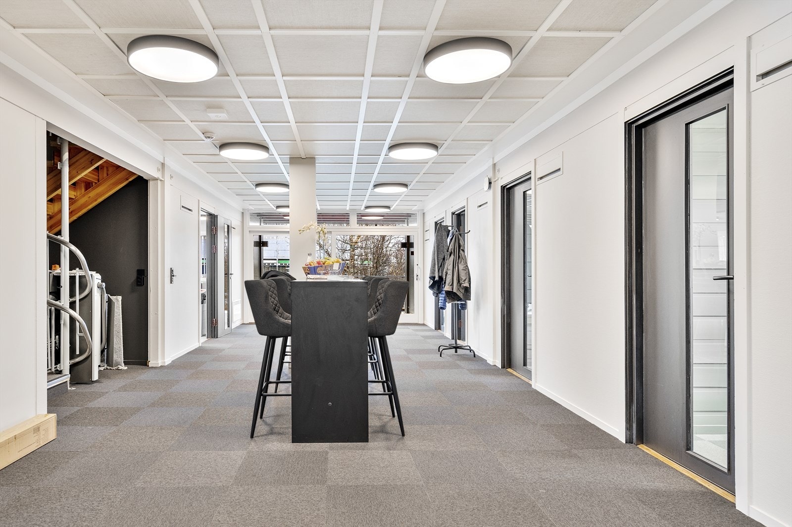 Bildet viser hvordan lokalene kan bli med litt renovering Galleribilde