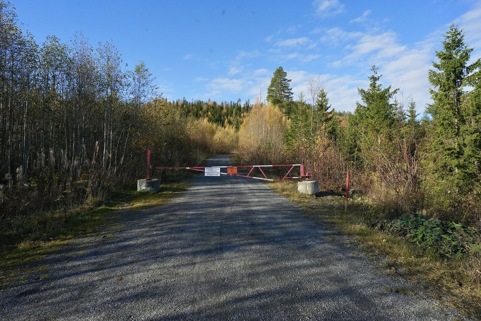 Bom til deler av området. Galleribilde