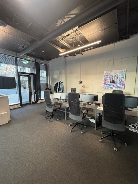 Åpent kontorlandskap Galleribilde