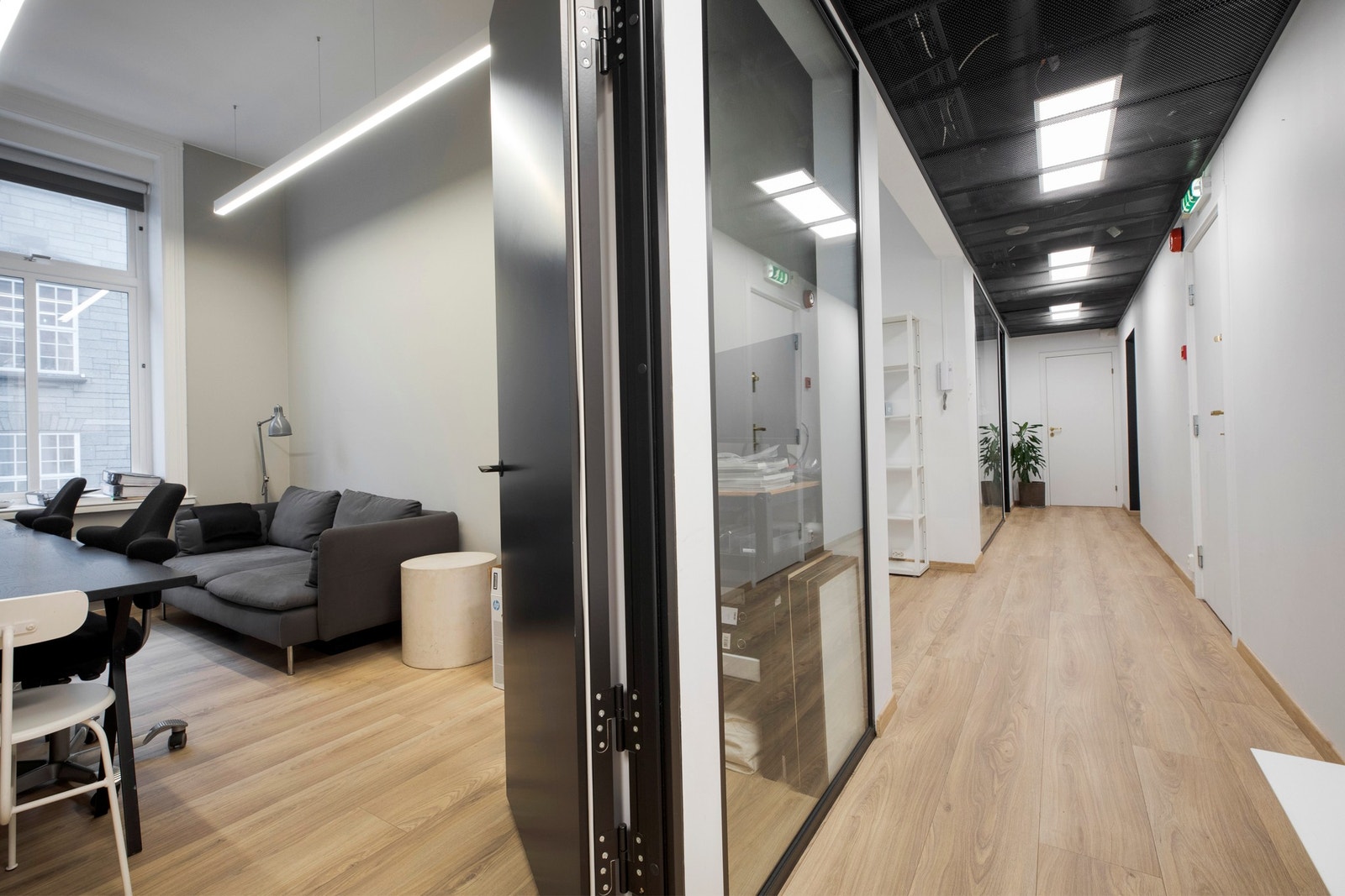 Fra oppgraderte lokaler. Galleribilde