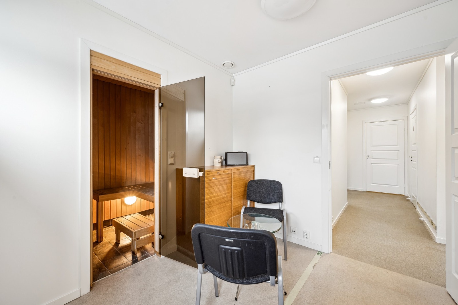 Entre og sauna Galleribilde