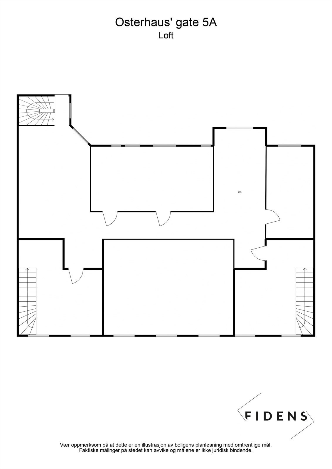 Osterhaus' gate 5A - Loft Galleribilde