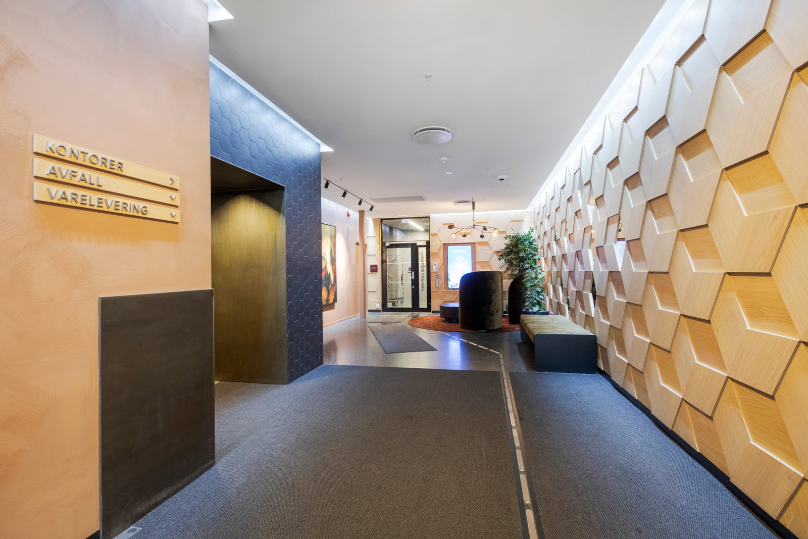 Inngangsparti Galleribilde