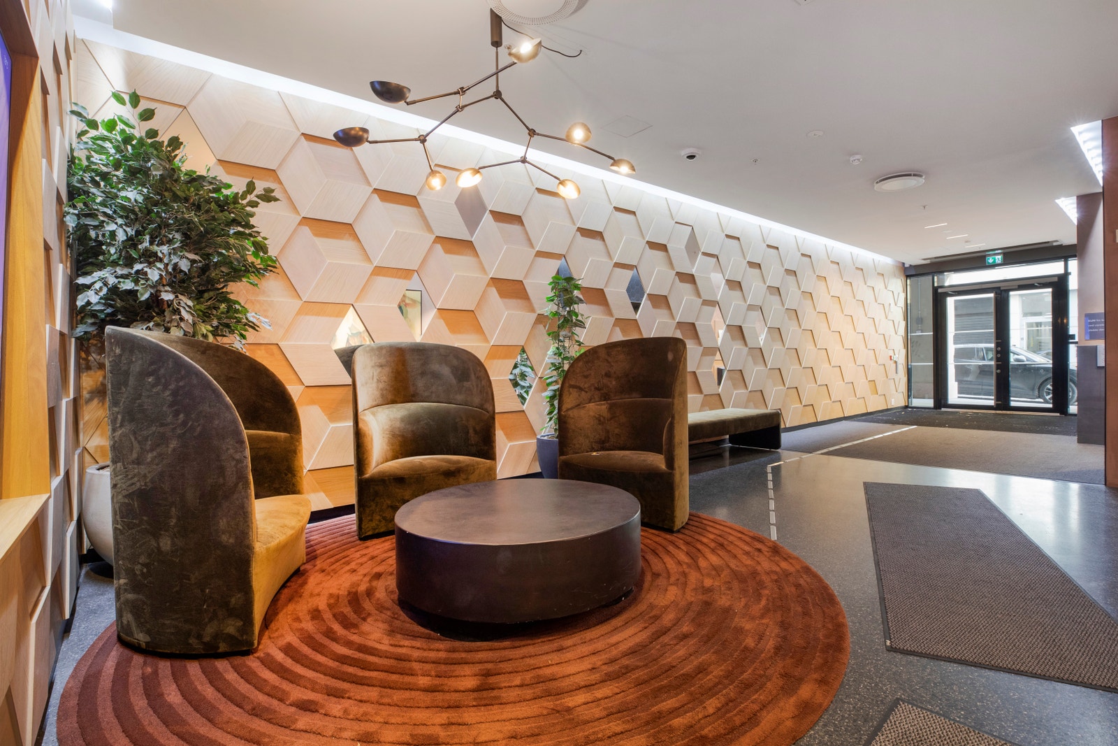 Inngangsparti Galleribilde