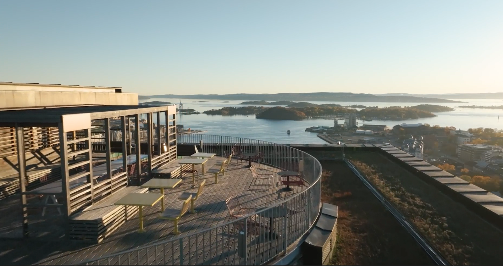 Oslos høyeste takterrasse Galleribilde
