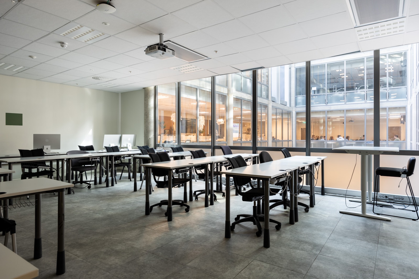 eksempel ett av flere klasserom Galleribilde