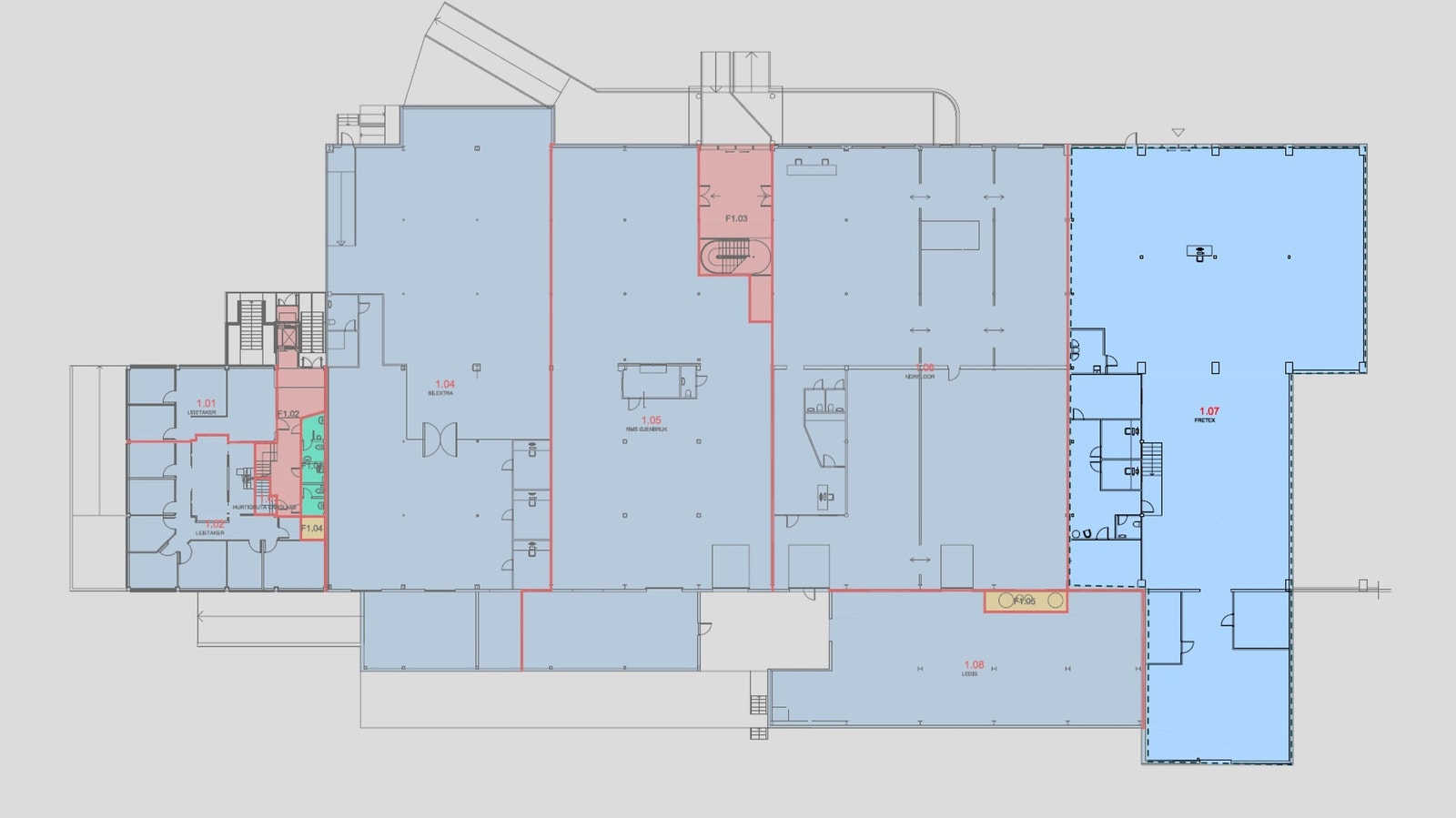 Plantegning Galleribilde