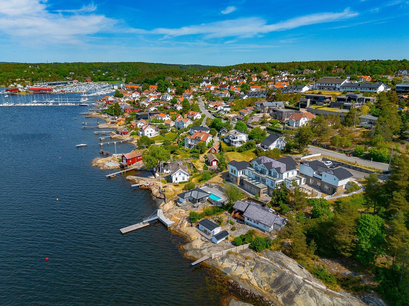 Eiendommen fra syd Galleribilde