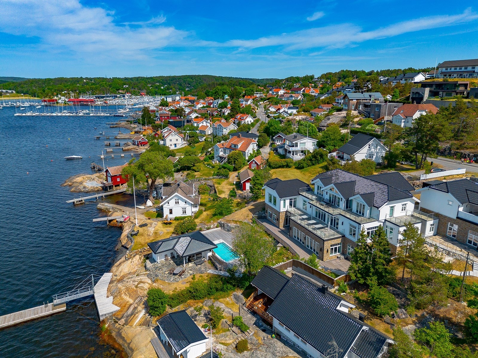 Eiendommen fra syd Galleribilde