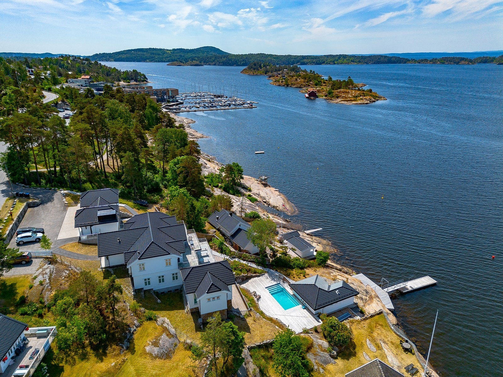 Eiendommen fra nord Galleribilde