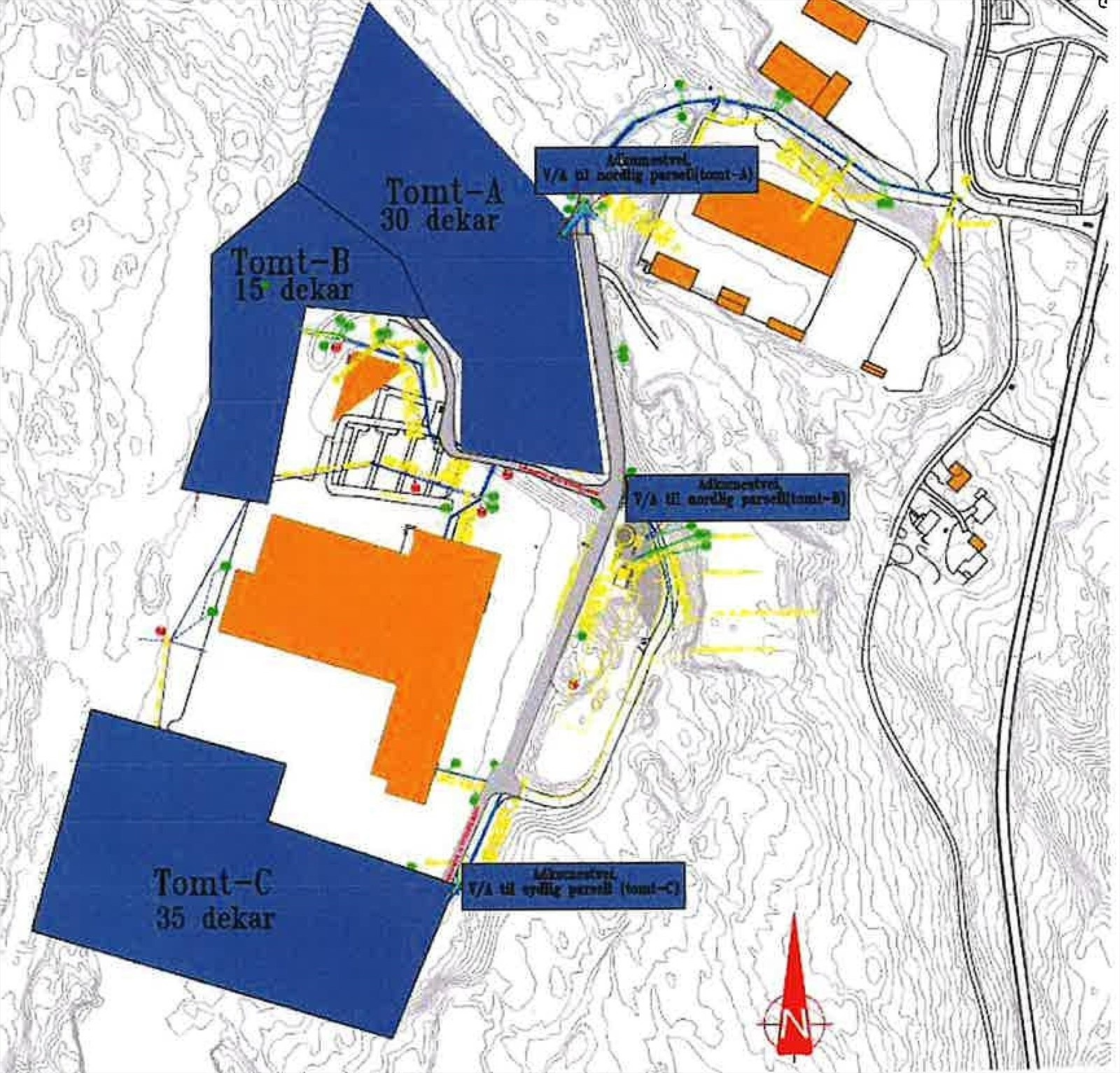 Oversiktskart tomter Rudskogenveien 61_2.jpg Galleribilde