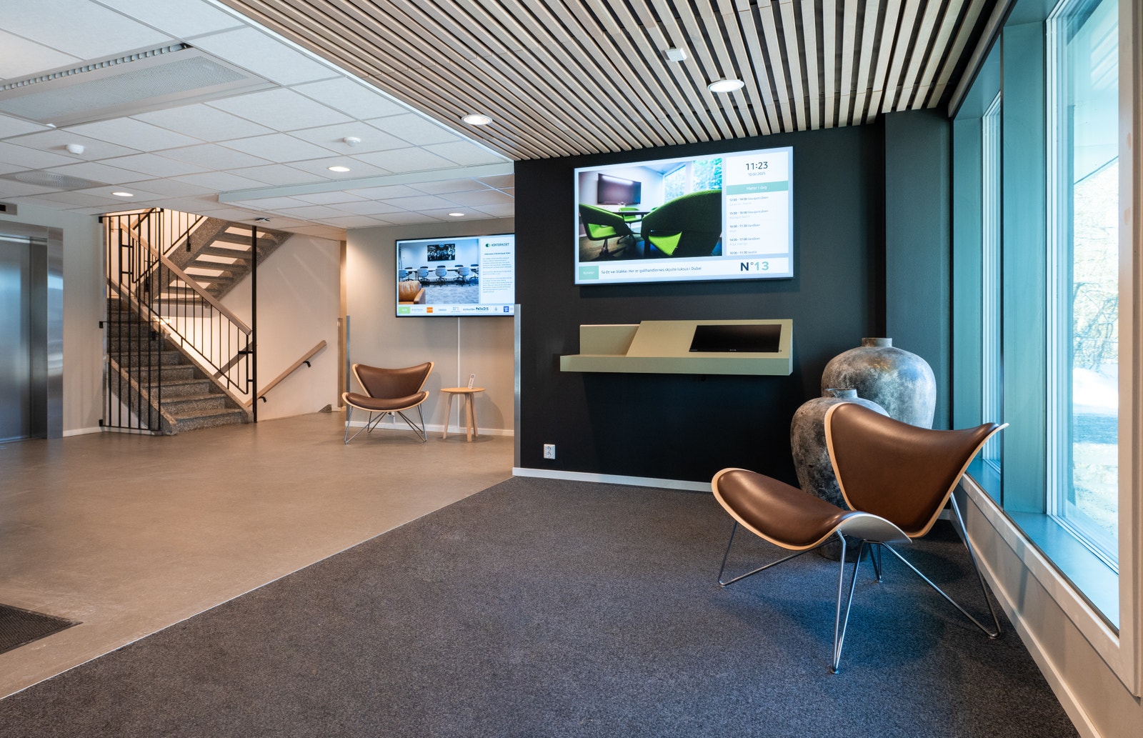 Hyggelig inngangsparti Galleribilde