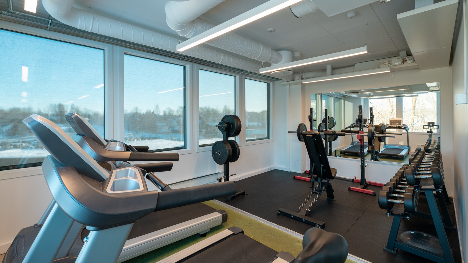 Felles treningsrom Galleribilde
