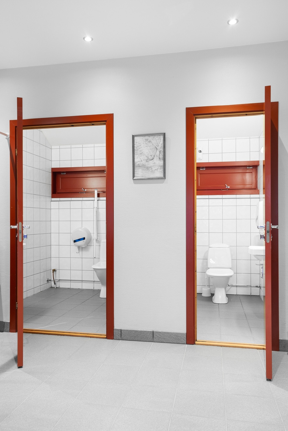 Toalettrom Galleribilde