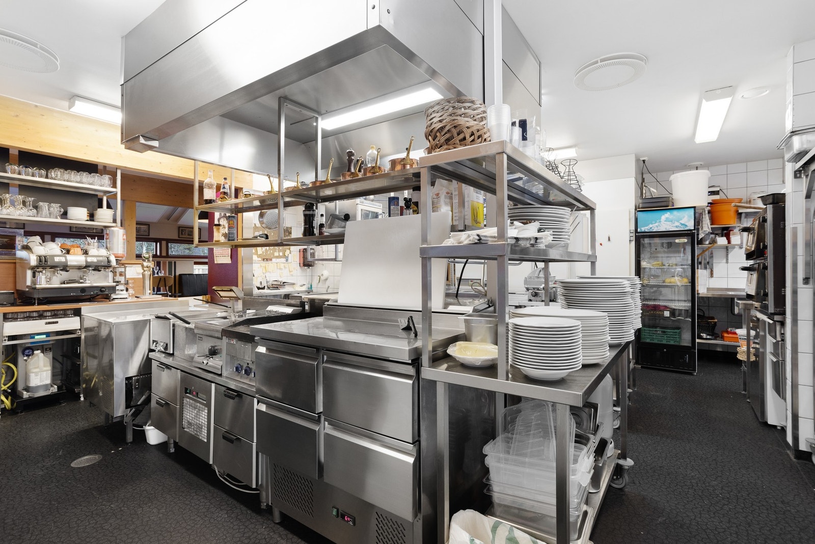 Kjøkkendelen av bygget Galleribilde