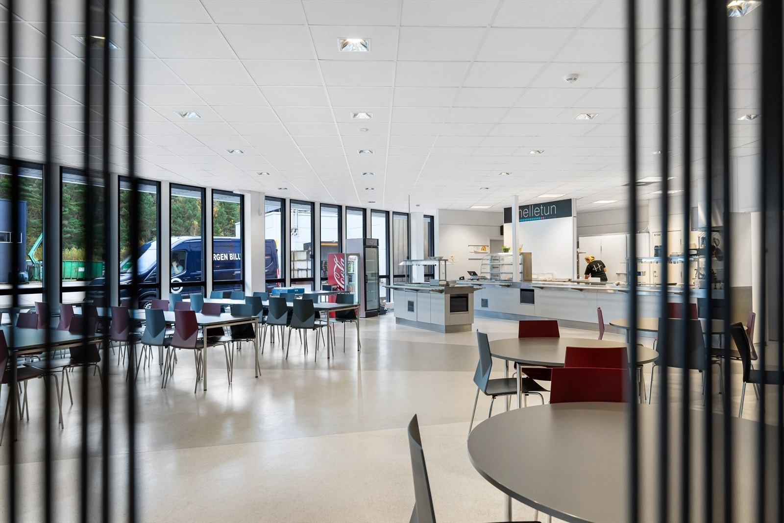 Felles kantine i bygget.