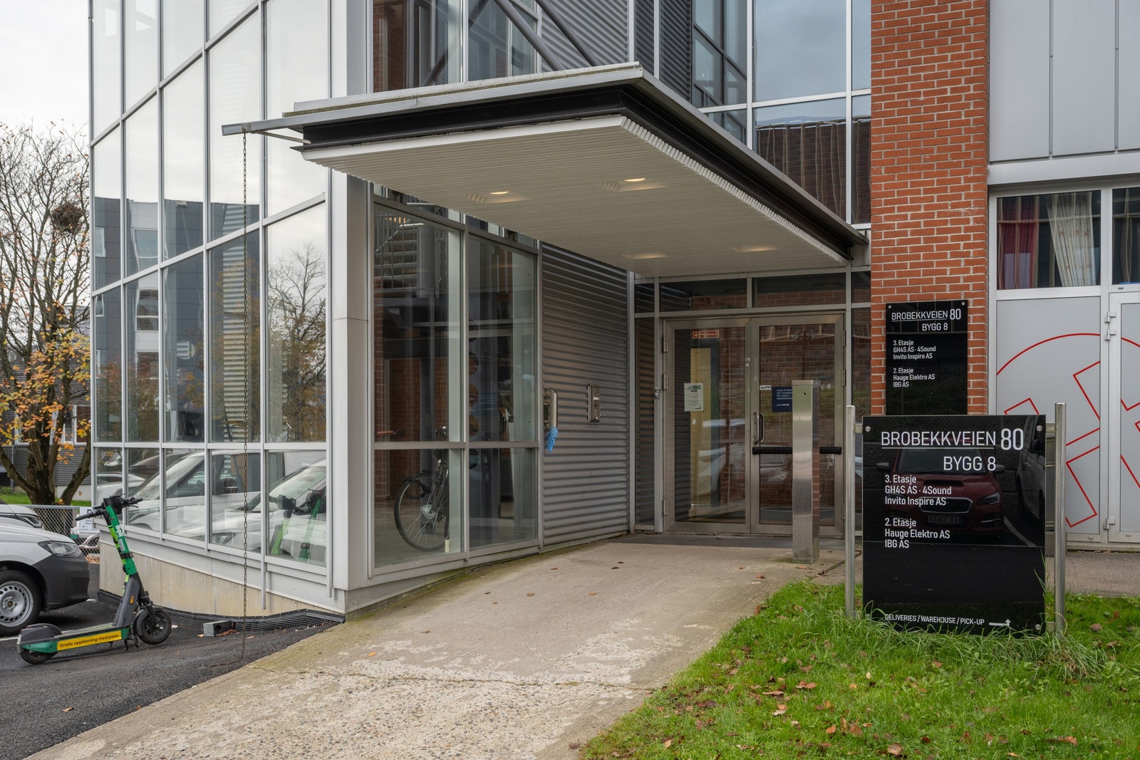 Inngangsparti Galleribilde