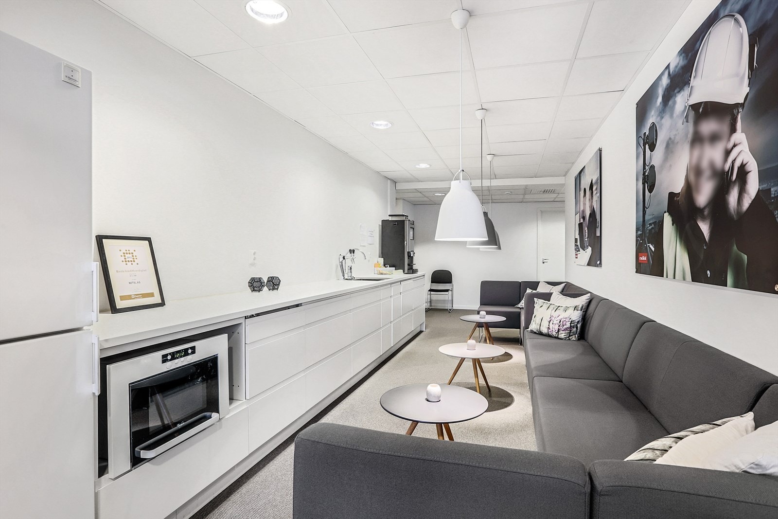 kjøkken til areal på 331 kvm Galleribilde