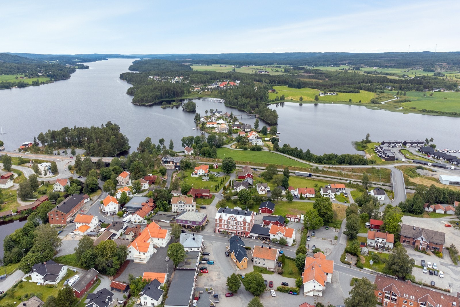 Dronefoto. Galleribilde