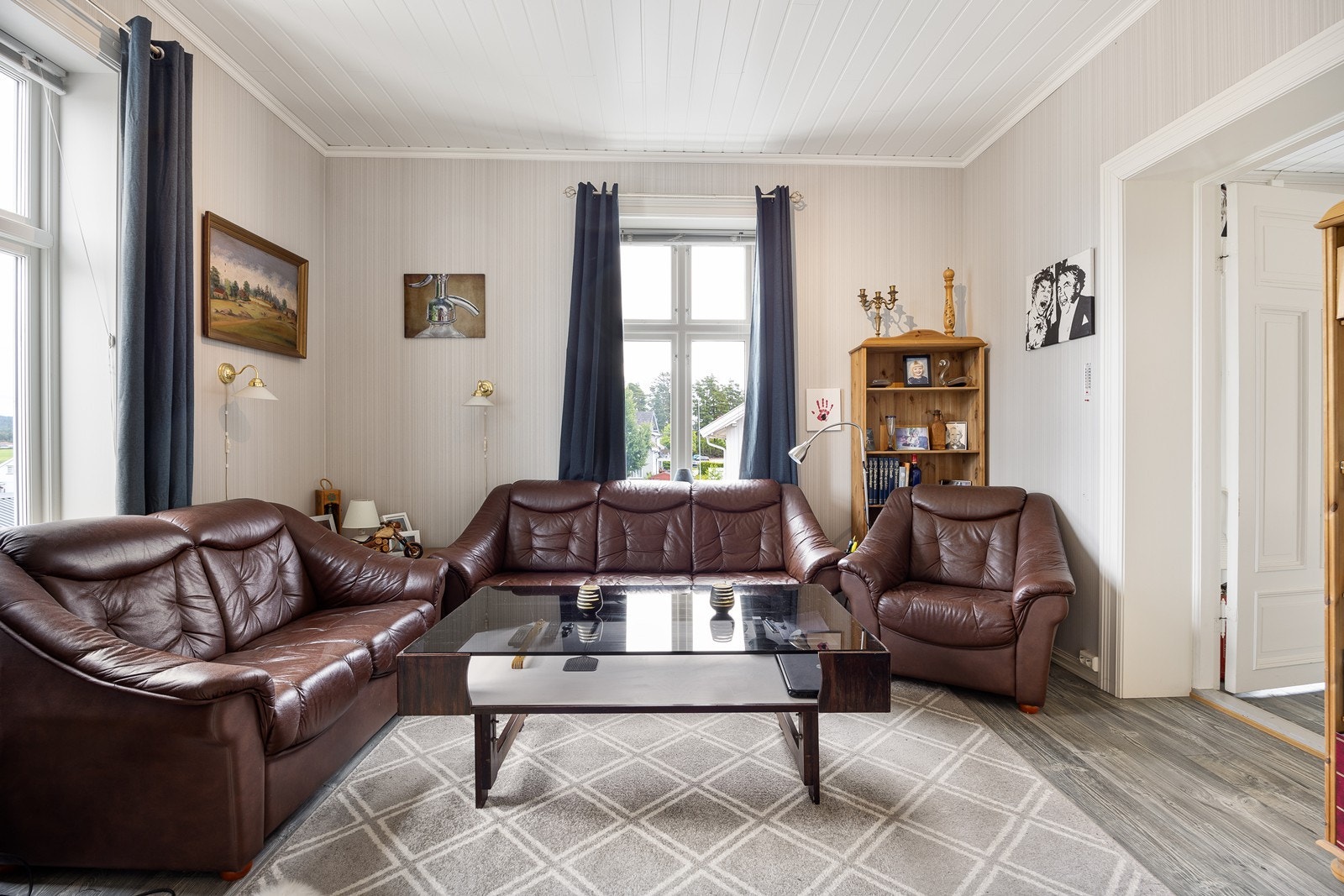 Stue i en leilighet. Galleribilde