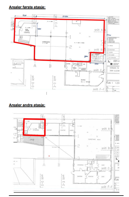 Plantegning 76 Galleribilde