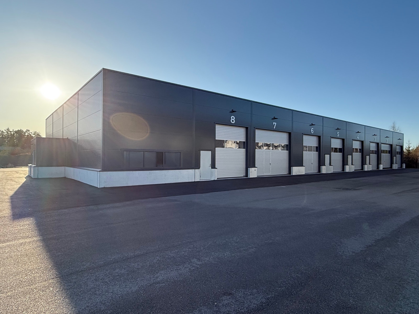 Fasade mot Nord Galleribilde