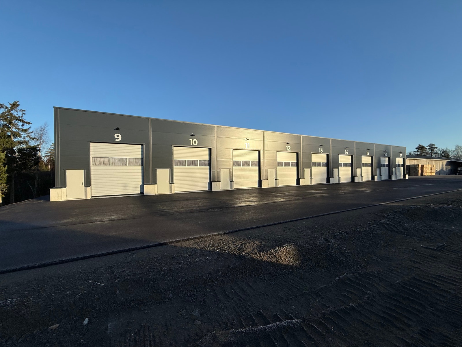 Fasade mot syd Galleribilde